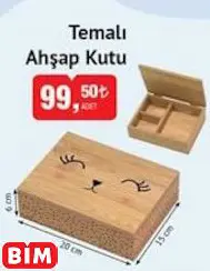 TEMALI  AHŞAP KUTU